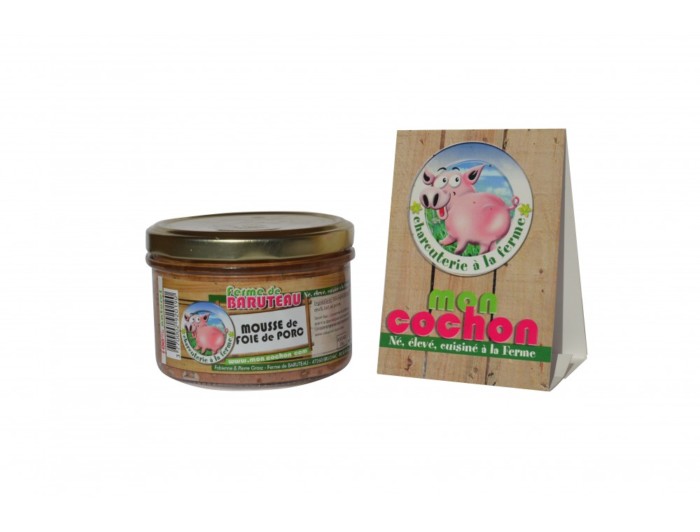 Mousse de foie de porc 200g